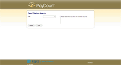 Desktop Screenshot of ipaycourt.com