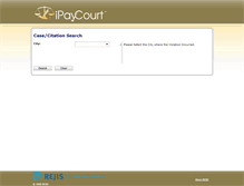 Tablet Screenshot of ipaycourt.com